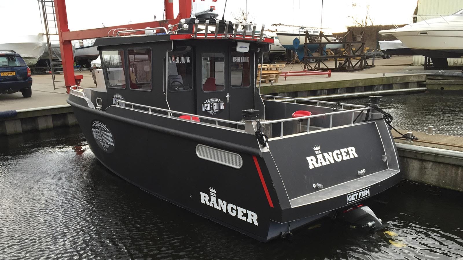 The Patrol 800 of AluminiumJon.nl is an aluminum fishing boat, suitable for the sea. CE-C approval and a maximum of 12 persons. The Patrol 800 of AluminiumJon.nl is an aluminum fishing boat, suitable for the sea. CE-C approval and a maximum of 12 persons.